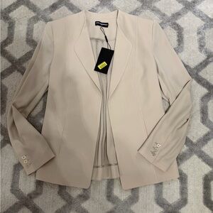 Karl Lagerfeld Women's Beige Blazer
